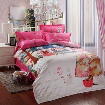 貨到付款 | 洛蘭活性貢緞四件套 全棉高檔床品，宅家享受品質生活