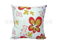 全棉活性印花帆布靠枕 尺寸定制，打造個性化家居舒適角落
